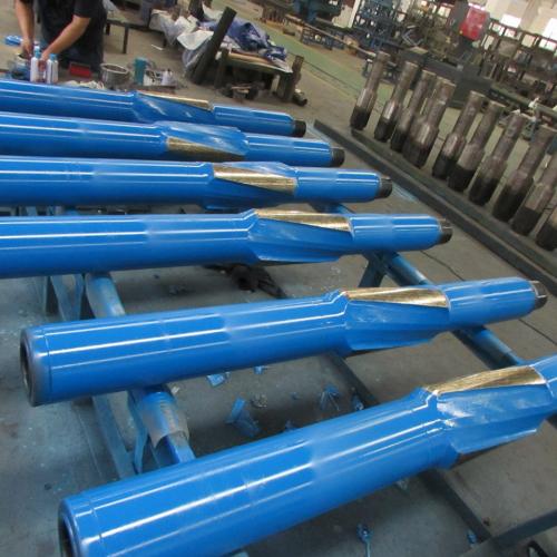 Integrated spiral stabilizer